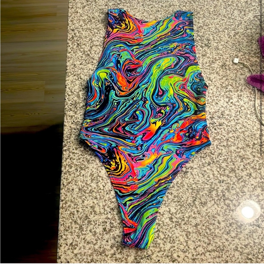 Acid rave bodysuit
